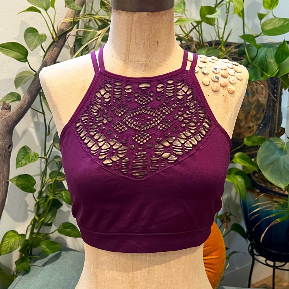 Purple Bralette Mae Large